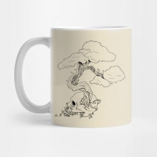 Bonsai Skull Ink Mug